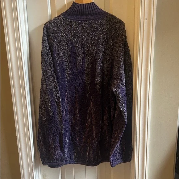 COOGI vintage mock neck sweater 2XL